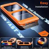 TOCOL for iPhone 17 Pro Screen Protector, Easy Installation