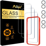 Ailun Screen Protector + Camera Lens Protector for iPhone 17, 3+3Pack