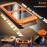 TOCOL for iPhone 17 Pro Screen Protector, Easy Installation