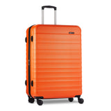 Amazon Basics 3-Piece Hardshell Suitcases Set (21", 26", 30"), Expandable For Up to 25% More Space, With Scratch-Resistant Finish, Four Multi-Directional Wheels, Rose Gold