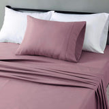 Amazon Basics Lightweight Super Soft Easy Care Wrinkle-Free Breathable Brushed Microfiber 3-Piece Bed Sheet Set with 14-Inch Deep Pockets, Twin, Dark Gray, Solid