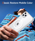 FNTCASE for iPhone 16 Phone Case Compatible with Magsafe Clear Phonecase