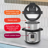 Instant Pot Duo 6 Qt 7-in-1 Electric Pressure Cooker, Stainless Steel