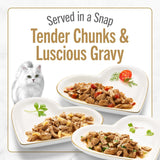Purina Fancy Feast Gravy Lovers Wet Cat Food, 3 oz Cans, 30-Pack