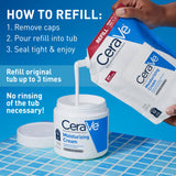 CeraVe Moisturizing Cream, Face & Body Moisturizer for Dry Skin, 19oz