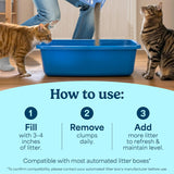 Fresh Step Advanced Odor Shield Clumping Cat Litter with Gain, 18.5 lb, 2Pk