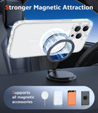 FNTCASE for iPhone 16 Phone Case Compatible with Magsafe Clear Phonecase