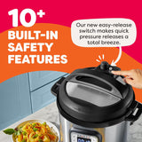Instant Pot Duo 6 Qt 7-in-1 Electric Pressure Cooker, Stainless Steel