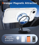 FNTCASE for iPhone 16 Phone Case Compatible with Magsafe Clear Phonecase