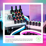 Beetles Gel Nail Polish Kit with U V Light 80Pcs Color Enchantment 55 Colors Gel Polish Starter Kit with Base Top Coat Nail Art Stickers Manicure Tools Gift for Women