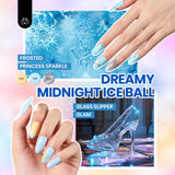 Beetles Gel Nail Polish Kit with U V Light 80Pcs Color Enchantment 55 Colors Gel Polish Starter Kit with Base Top Coat Nail Art Stickers Manicure Tools Gift for Women