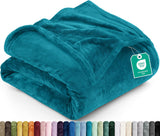 Utopia Bedding Soft Fleece Bed Blanket Throw Size Ash Grey (50x60 Inch)