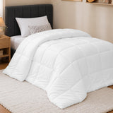 Utopia Bedding Queen Comforter, Duvet Insert, White, 88 x 88 Inches