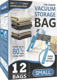 Vacuum Storage Bags with Hand Pump, Vacuum Seal Space Saver Bags,20 Combo