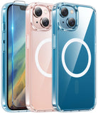 FNTCASE for iPhone 16 Phone Case Compatible with Magsafe Clear Phonecase