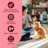 Fresh Step Advanced Odor Shield Clumping Cat Litter with Gain, 18.5 lb, 2Pk