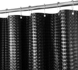 Barossa Design Oeko-tex Certified Shower Curtain Liner Standard Size, Clear
