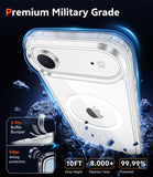 FNTCASE for iPhone 16 Phone Case Compatible with Magsafe Clear Phonecase