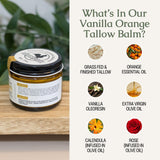 Hearth & Homestead Whipped Beef Tallow for Skin & Face, Unscented, 1.3oz