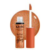 NYXX Butter Gloss, Non-Sticky Lip Gloss - Creme Brulee (Natural)