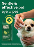 Earth Rated Dog Wipes for Paws & Butt, Deodorizing, Unscented, 100ct