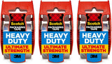 Scotch Heavy Duty Packing Tape, 1.88 in x 800 in, 6 Rolls