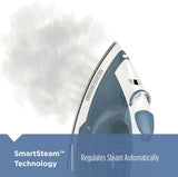 BLACK+DECKER Easy Steam Compact Iron for Clothes, Automatic Shutoff, Nonstick Plate, Light Weight, 1200 Watts