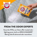 ARM & HAMMER Slide Platinum Easy Clean-Up Clumping Cat Litter, 34 lbs