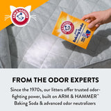 ARM & HAMMER Slide Platinum Easy Clean-Up Clumping Cat Litter, 18 lbs