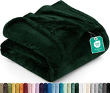 Utopia Bedding Soft Fleece Bed Blanket Throw Size Ash Grey (50x60 Inch)