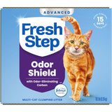Fresh Step Advanced Odor Shield Clumping Cat Litter with Gain, 18.5 lb, 2Pk