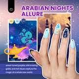 Beetles Gel Nail Polish Kit with U V Light 80Pcs Color Enchantment 55 Colors Gel Polish Starter Kit with Base Top Coat Nail Art Stickers Manicure Tools Gift for Women