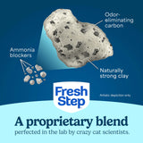 Fresh Step Advanced Odor Shield Clumping Cat Litter with Gain, 18.5 lb, 2Pk