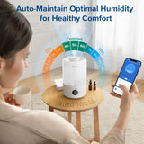 Levoit Top Fill Humidifiers for Bedroom, 2.5L Tank for Large Room, 25dB