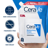 CeraVe Moisturizing Cream, Face & Body Moisturizer for Dry Skin, 19oz