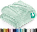 Utopia Bedding Soft Fleece Bed Blanket Throw Size Ash Grey (50x60 Inch)