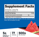 Nutricost Micronized Creatine Monohydrate Powder - 500g (100 Servings) - Pure Unflavored - 5g Per Serving - Non-GMO, Gluten Free