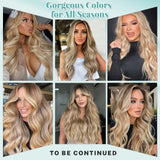 Human Hair Balayage Wig Human Hair 180% Density Highlight Blonde Real Wigs for Women Pre Plucked Undetectable 13x4 HD Lace Frontal Ombre Highlight Ash Blonde Wig with Brown Roots 22 Inch