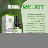 Benevolent Chlorophyll Liquid Drops – Organic Detox & Immune Support, Internal Deodorizer & Skin Health Supplement, Non-GMO, 4 Month Supply, Natural Mint Flavor