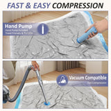 Vacuum Storage Bags with Hand Pump, Vacuum Seal Space Saver Bags,20 Combo