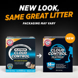 ARM & HAMMER Slide Platinum Easy Clean-Up Clumping Cat Litter, 34 lbs