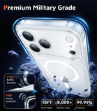 FNTCASE for iPhone 16 Phone Case Compatible with Magsafe Clear Phonecase