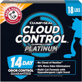 ARM & HAMMER Slide Platinum Easy Clean-Up Clumping Cat Litter, 18 lbs