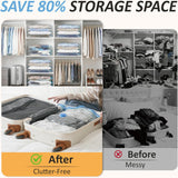 Vacuum Storage Bags with Hand Pump, Vacuum Seal Space Saver Bags,20 Combo