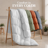 Utopia Bedding Queen Comforter, Duvet Insert, White, 88 x 88 Inches