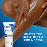 CeraVe Moisturizing Cream, Face & Body Moisturizer for Dry Skin, 19oz