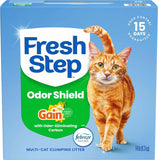 Fresh Step Odor Shield Multi Cat Clumping Cat Litter, 14 lb.