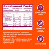 Metamucil Suplemento de fibra sin azúcar, 180 porciones, polvo de cáscara de psyllium 4 en 1, sin azúcar suave y naranja, 36.8 onzas, 2.3 libras (paquete de 1)