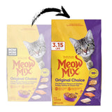 Meow Mix Original Choice Dry Cat Food, 6.3 Pound Bag
