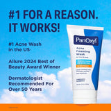 PanOxyl Acne Foaming Wash, 10% Benzoyl Peroxide, For Face & Body, 5.5 oz